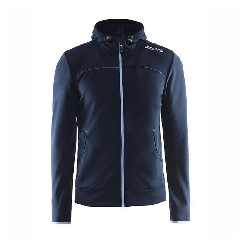 Veste de sport à capuche Homme (Bleu marine)