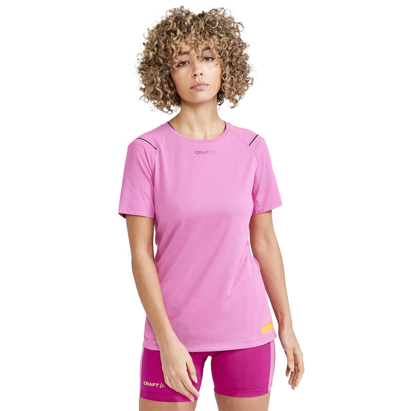 Tshirt PRO HYPERVENT Femme (Gerbera rose)