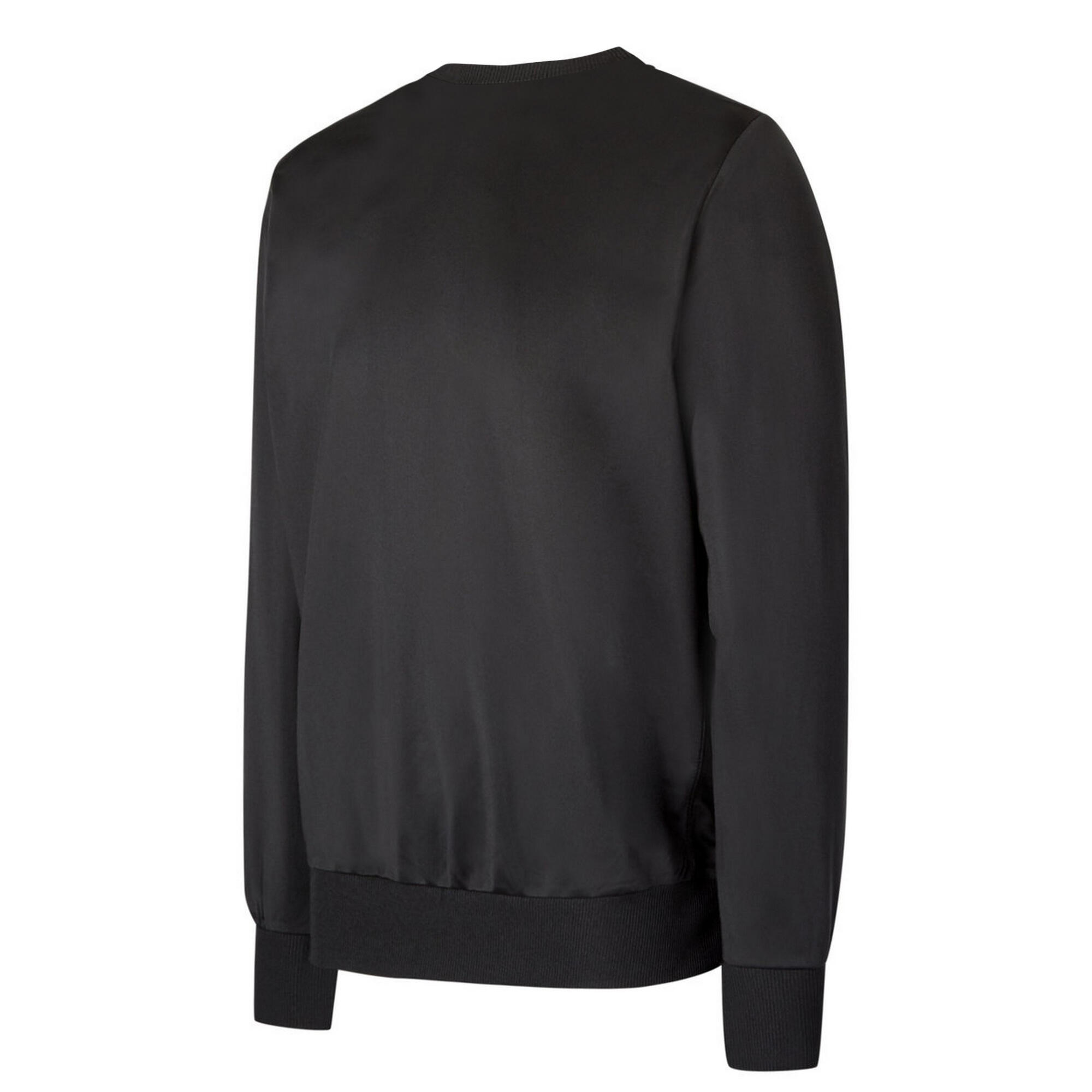 Mens Polyester Sweatshirt (Black) 2/2