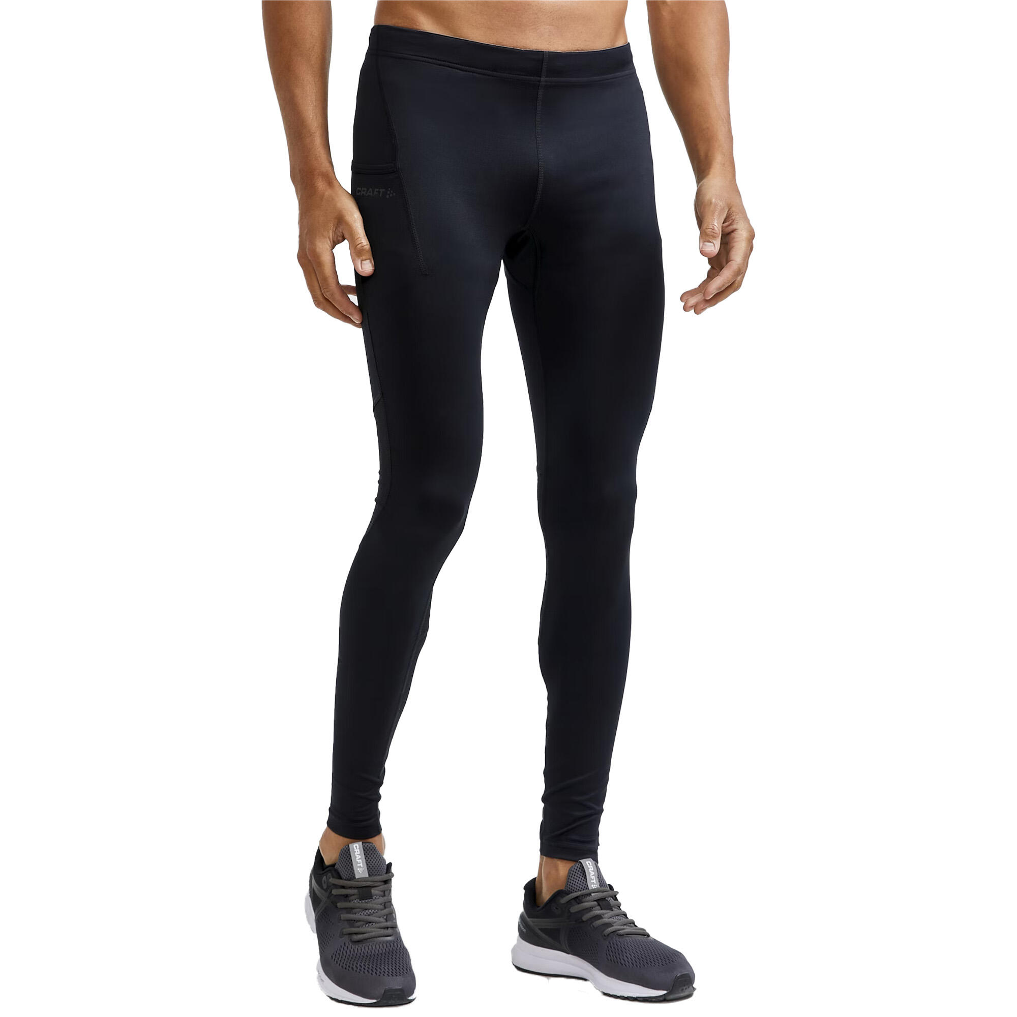 Mens ADV Essence ZipOff Leggings (Black) 4/4