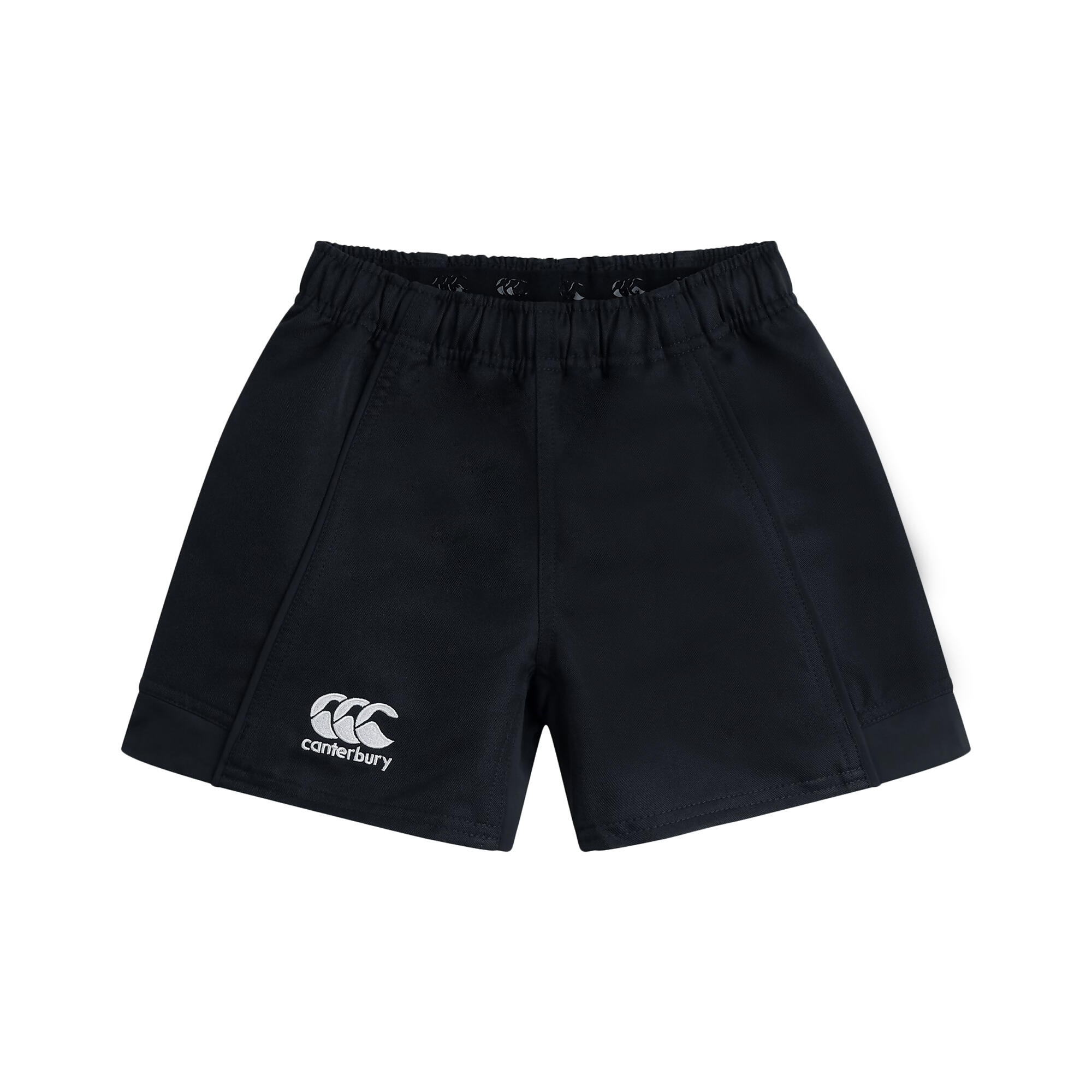 Childrens/Kids Advantage Shorts (Black) 2/4