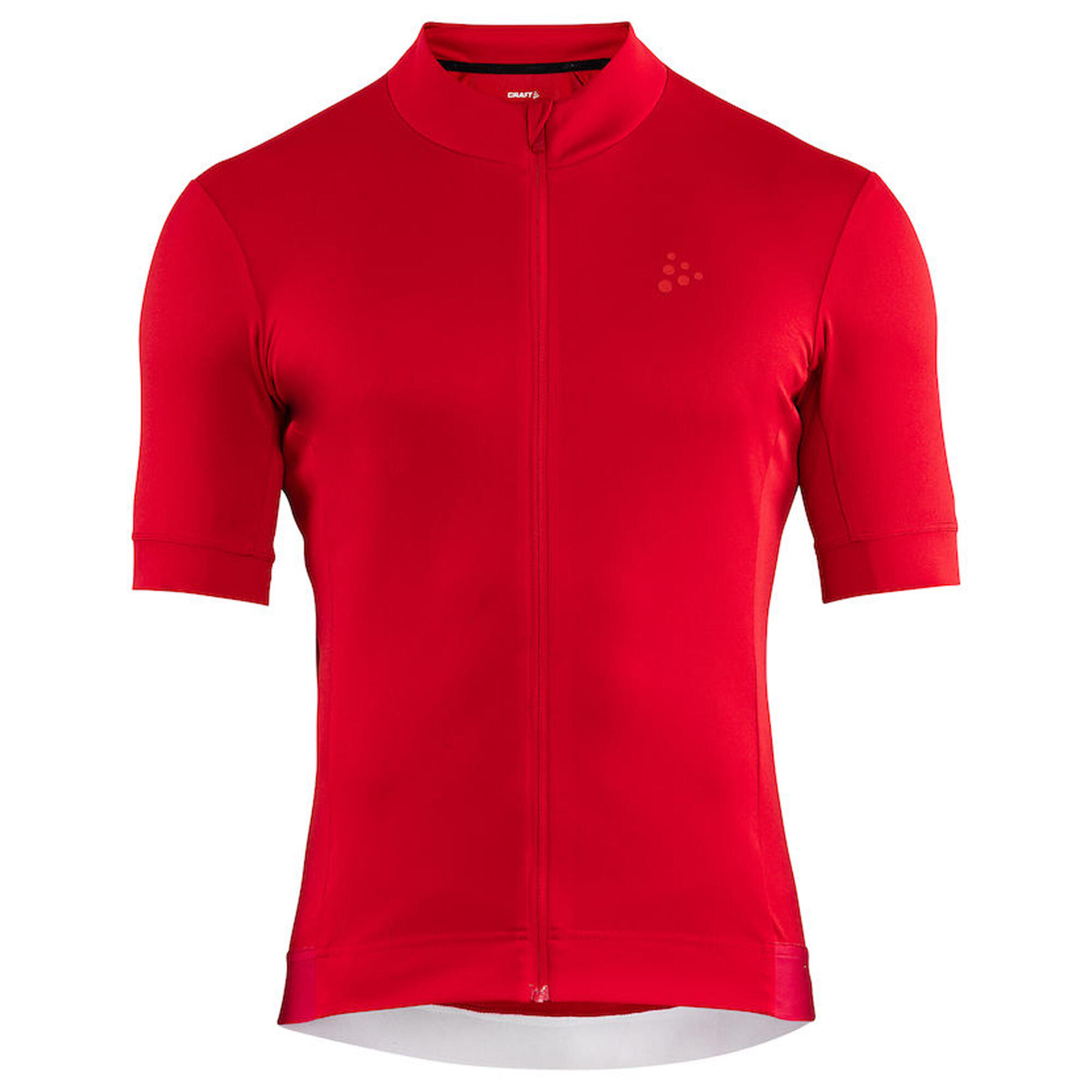 CRAFT Mens Essence Cycling Jersey (Bright Red)