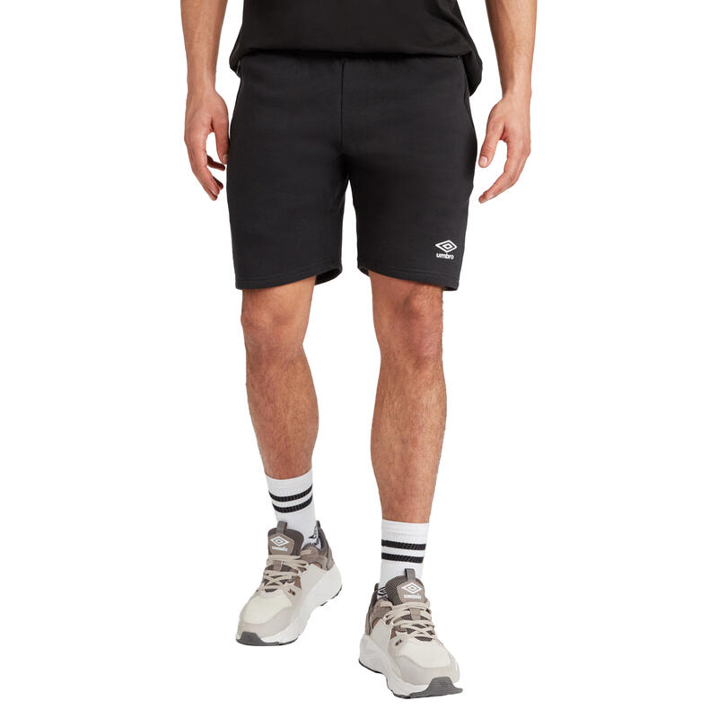 "Club Leisure" Shorts für Herren Schwarz/Weiß