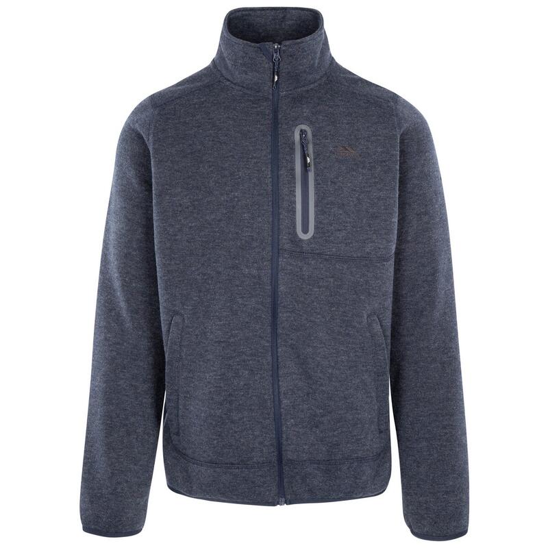 Sweat à capuche polaire homme Sports d'hiver Avoriaz Noir SIROKO