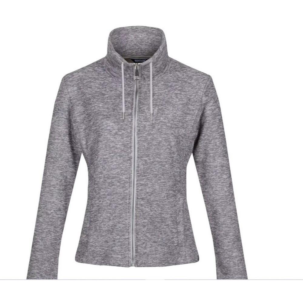 Women's KIZMITT fleece jacket (Light grey)