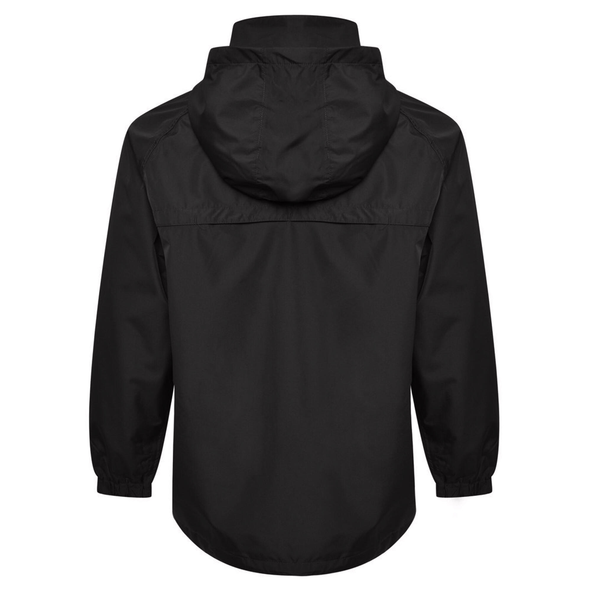 Mens Club Essential Waterproof Jacket (Black) 2/3