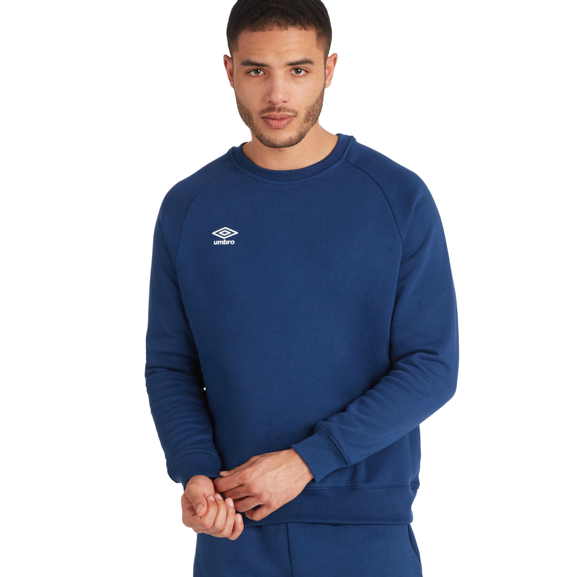 "Club Leisure" Sweatshirt für Herren Marineblau/Weiß 3/4