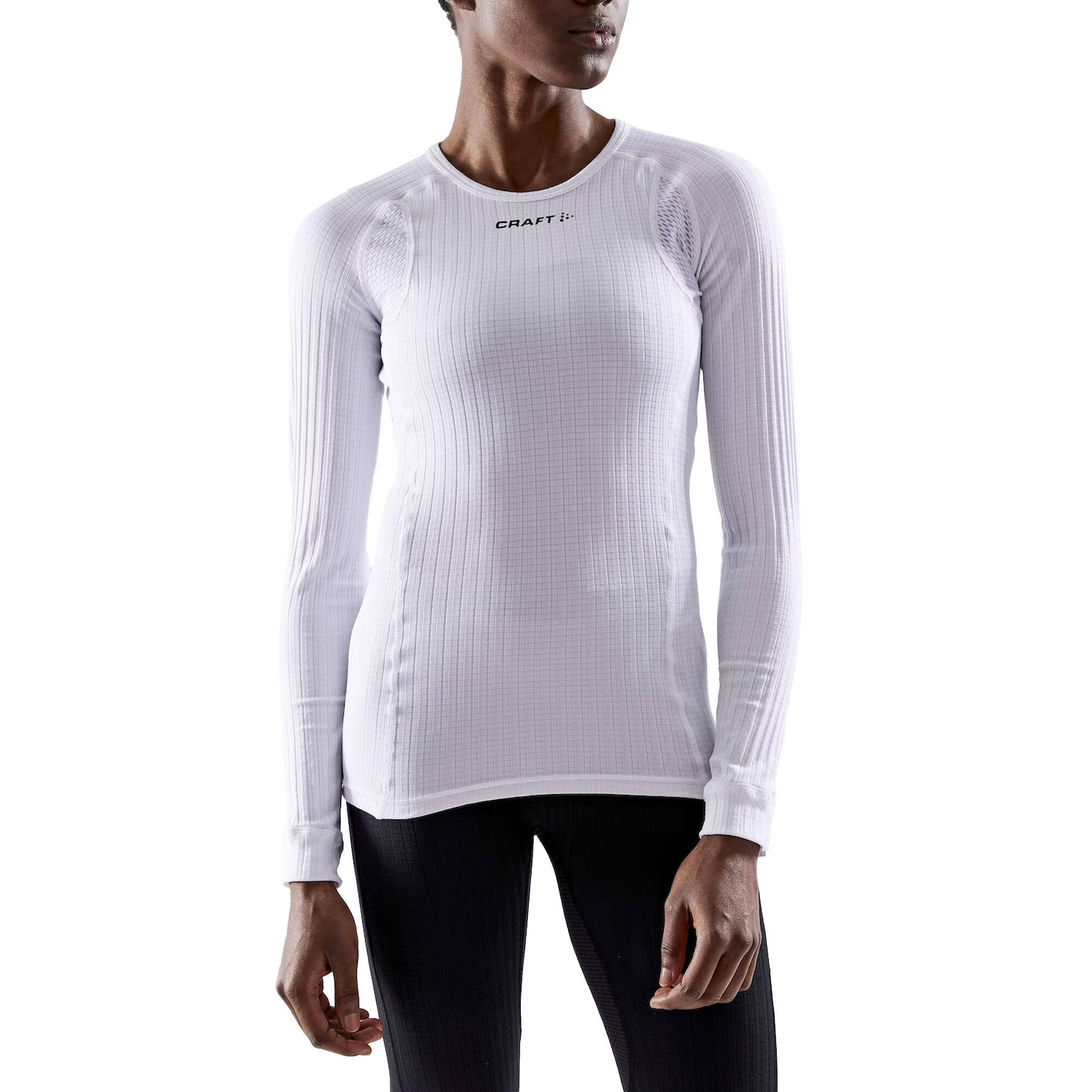 Womens/Ladies Extreme X Base Layer Top (White) 2/3