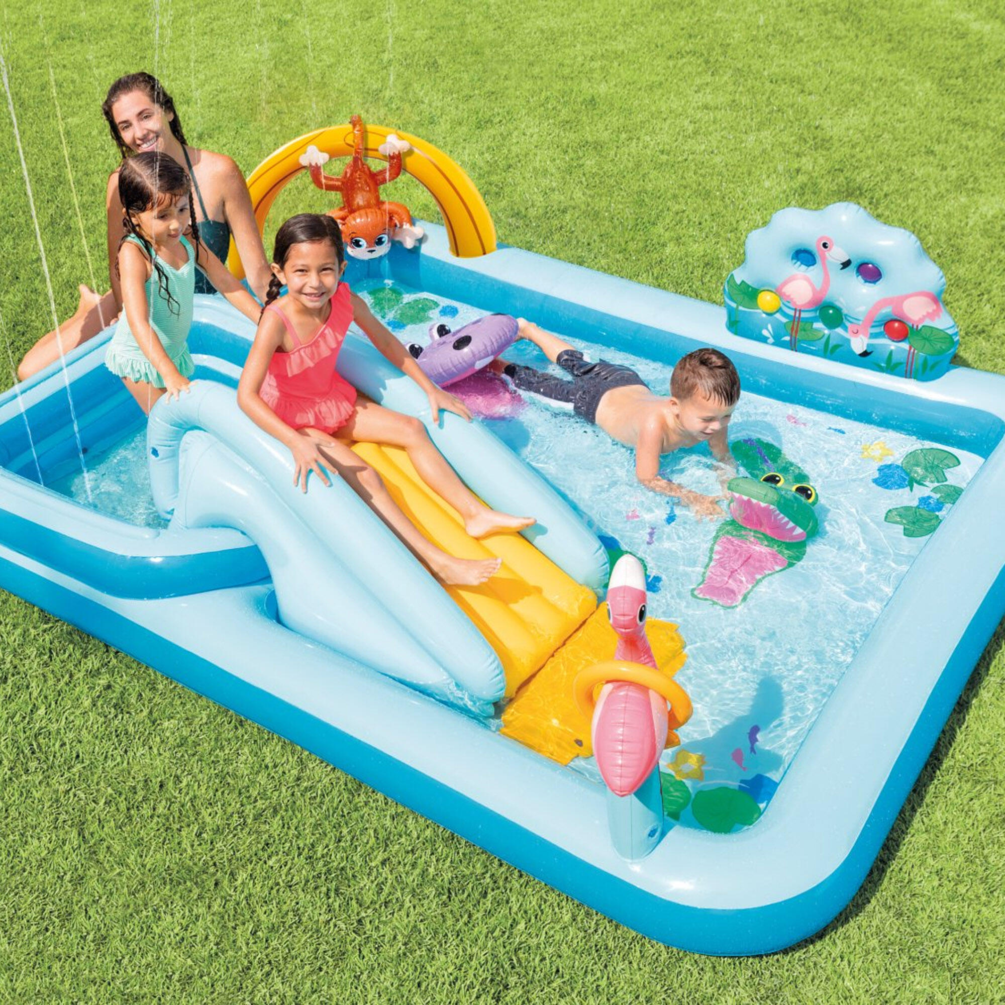 Intex 57161NP - Play Center Avventure nella Giungla, 244x198x71 cm 2/7