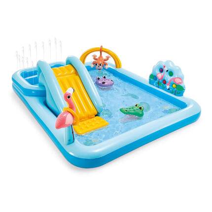 Intex Play Center Jungle Adventure Planschbecken Pool Wasserrutsche aufblasbar