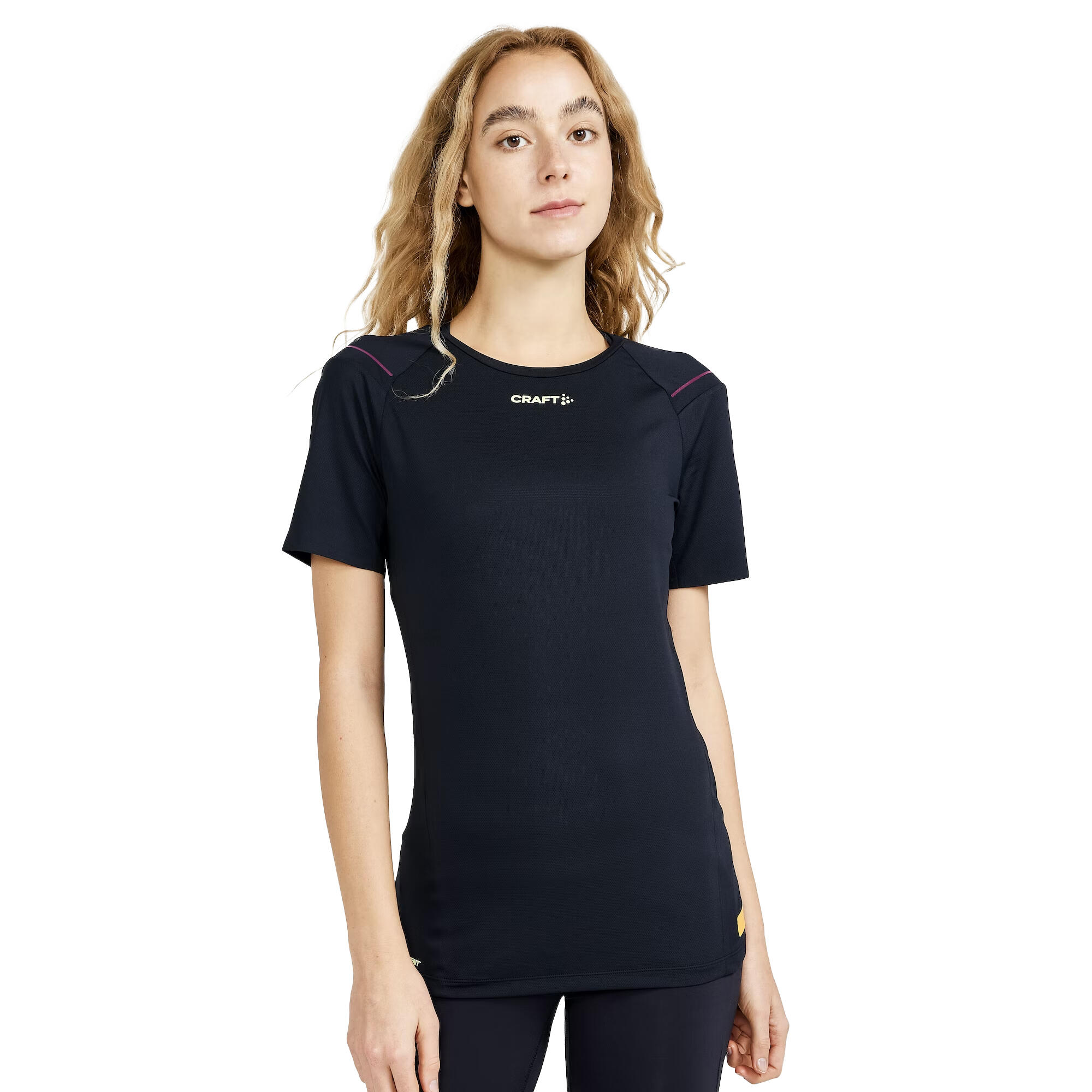 Womens/Ladies Pro Hypervent TShirt (Black) 2/3