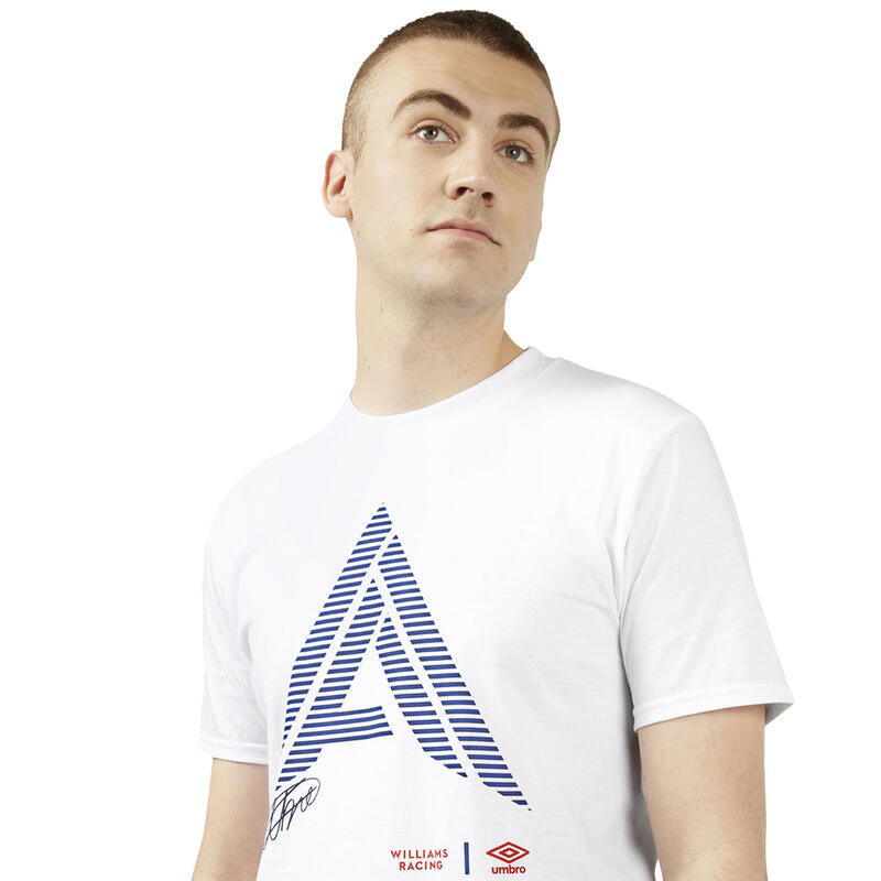 Alex Albon "Thai Knockout" TShirt für Herren Weiß