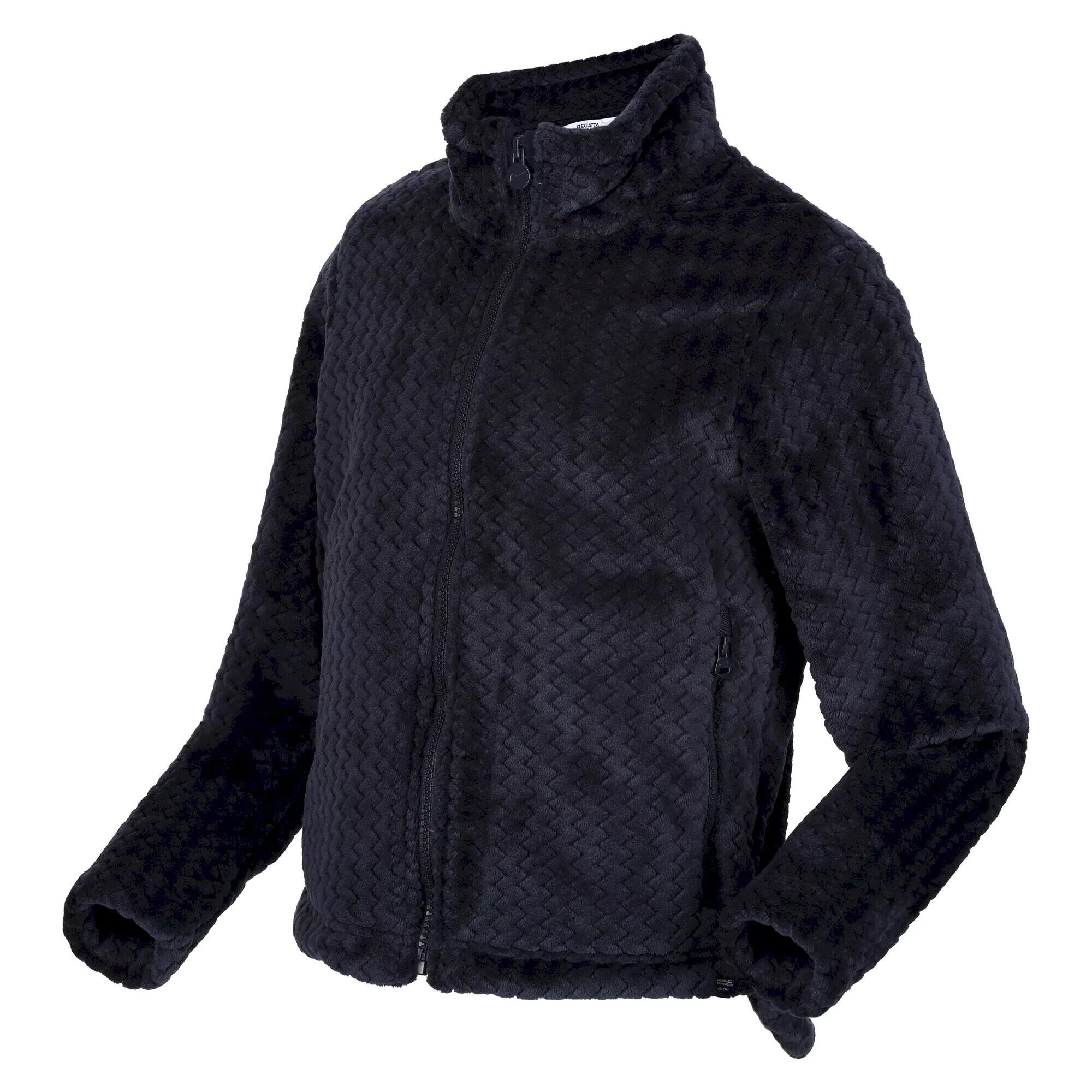 Childrens/Kids Kallye Ripple Fleece Jacket (Navy) 4/5