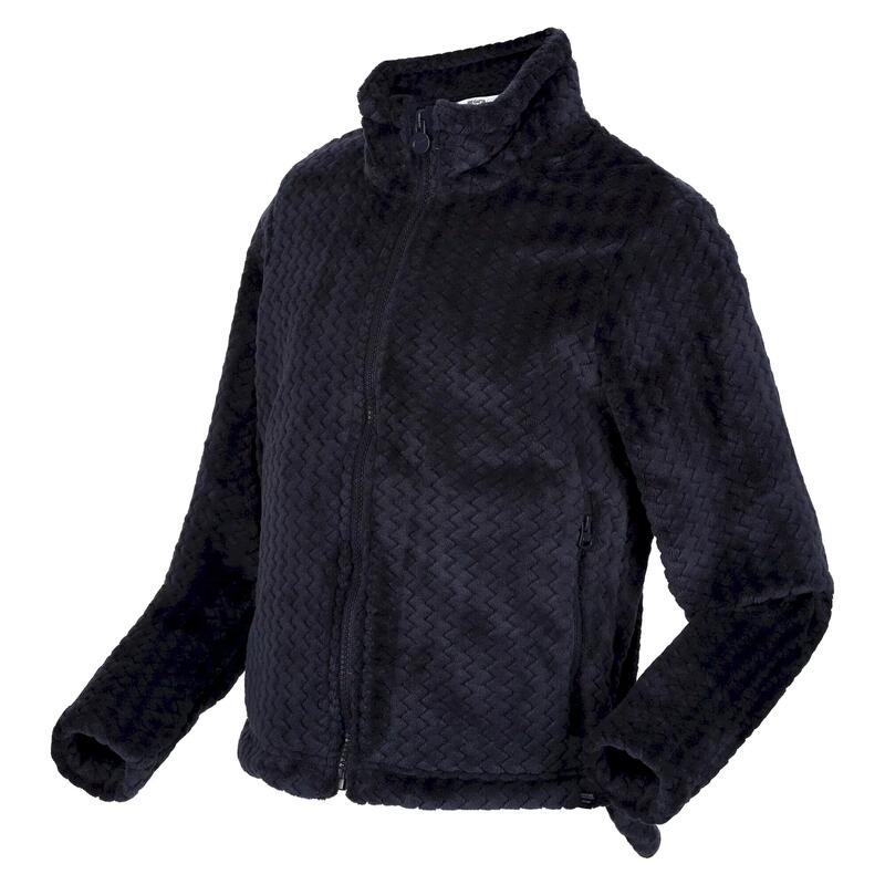 Giacca In Pile Ondulazione Bambini Regatta Kallye Blu Navy