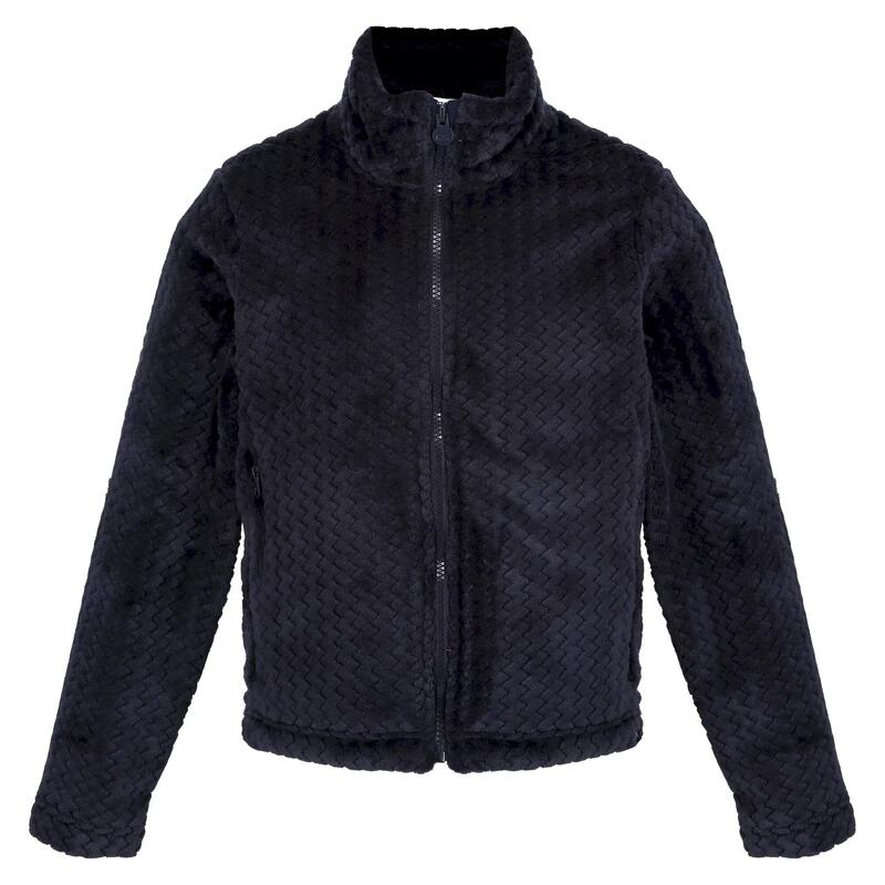 Giacca In Pile Ondulazione Bambini Regatta Kallye Blu Navy