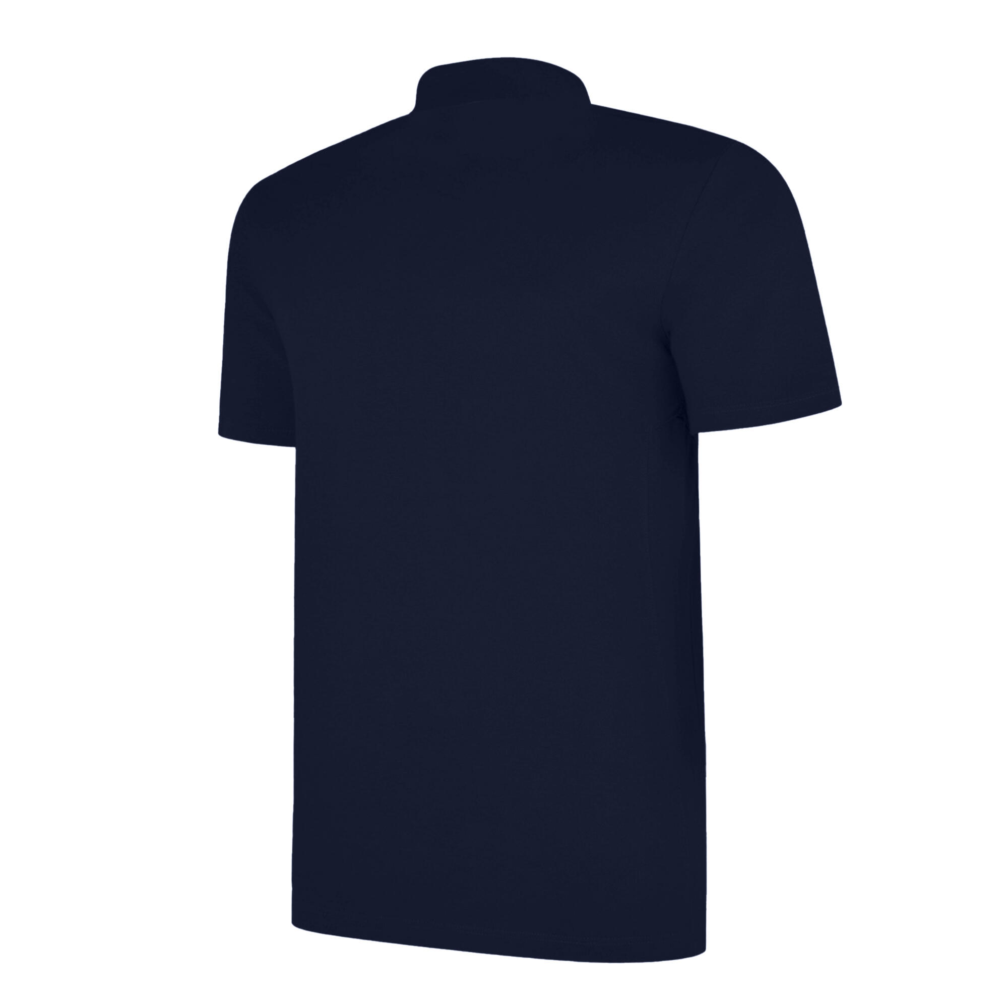 UMBRO Mens Essential Polo Shirt (Vermillion/White)