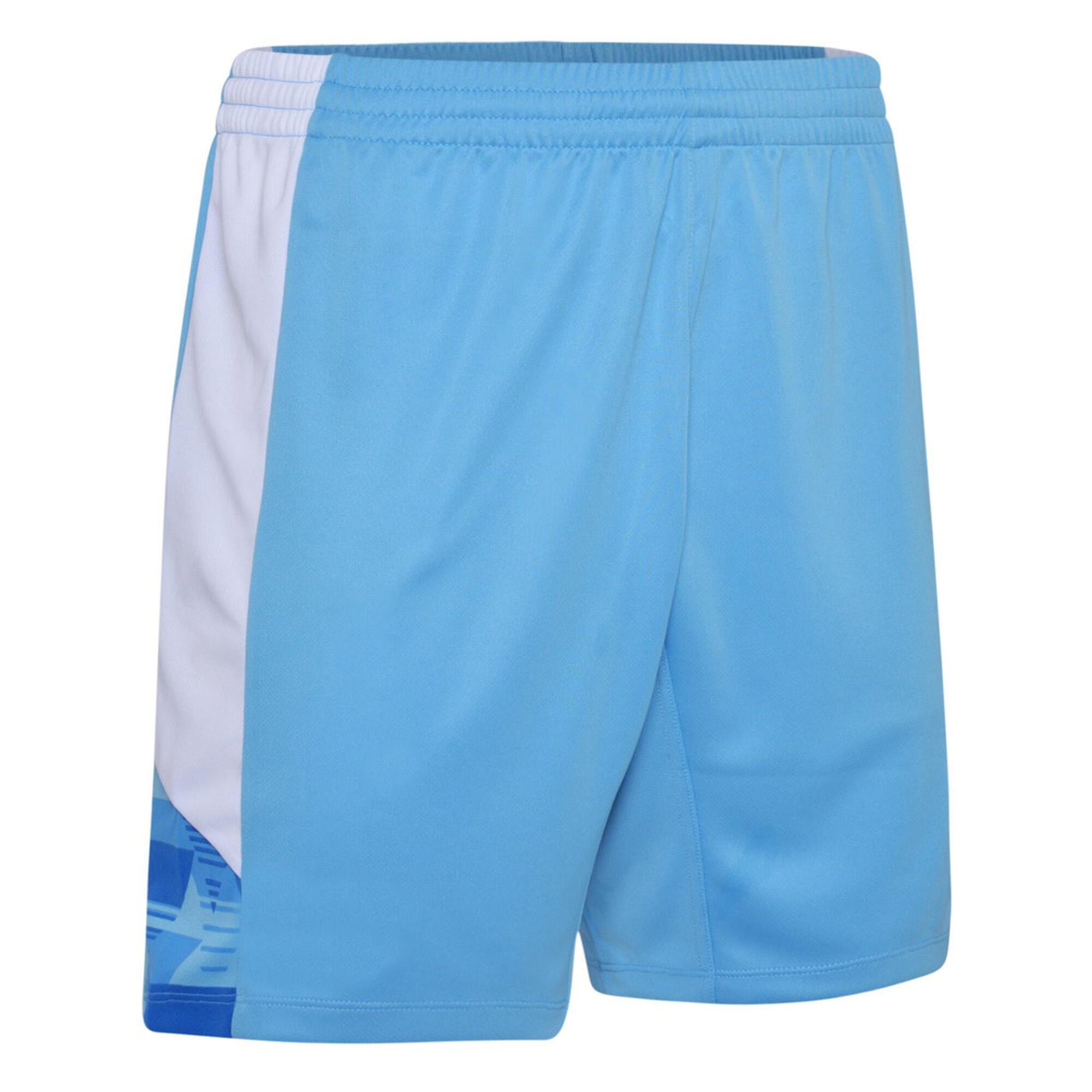 Mens Vier Shorts (Sky Blue/White) 2/3