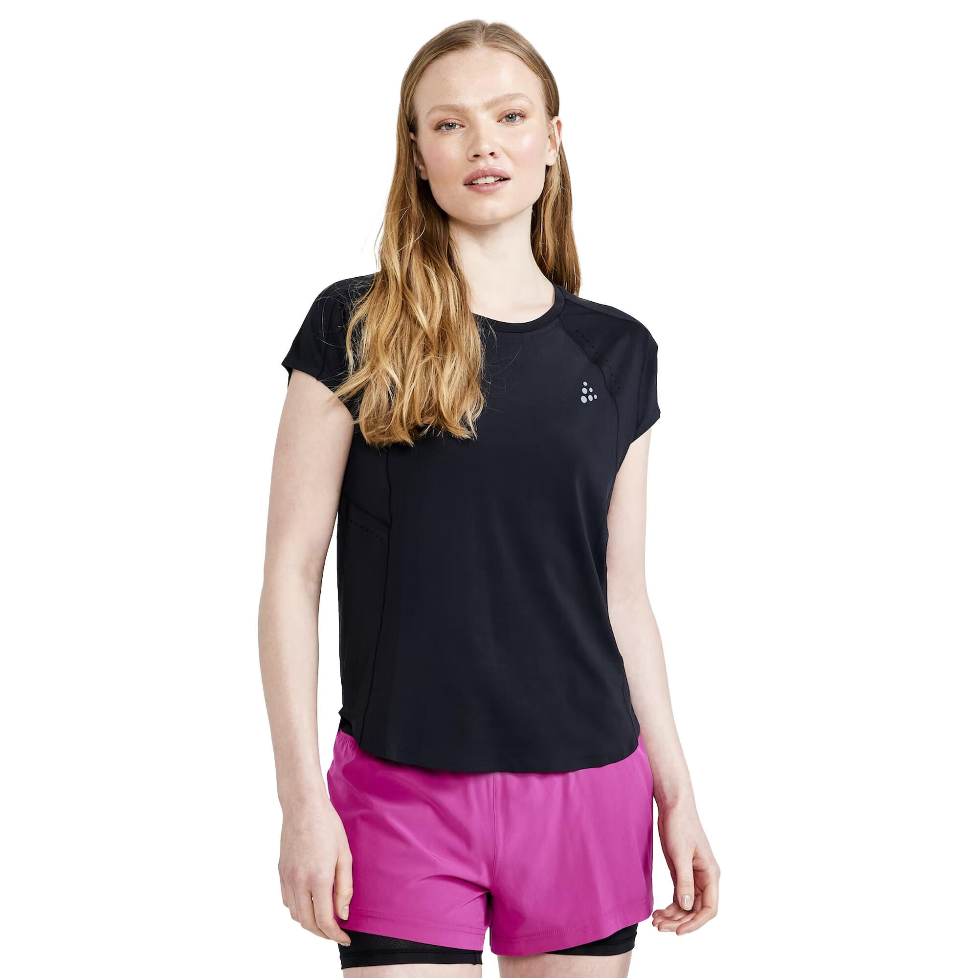 Womens/Ladies Pro Charge TShirt (Black) 2/3