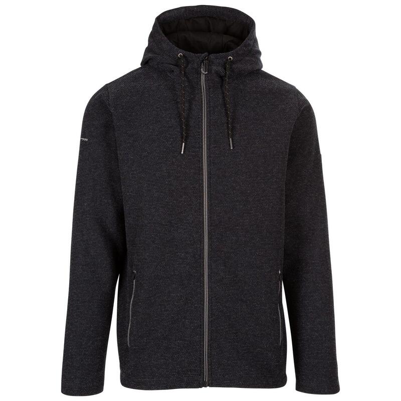 Heren Sheelane Marl Fleece Jas (Zwart)