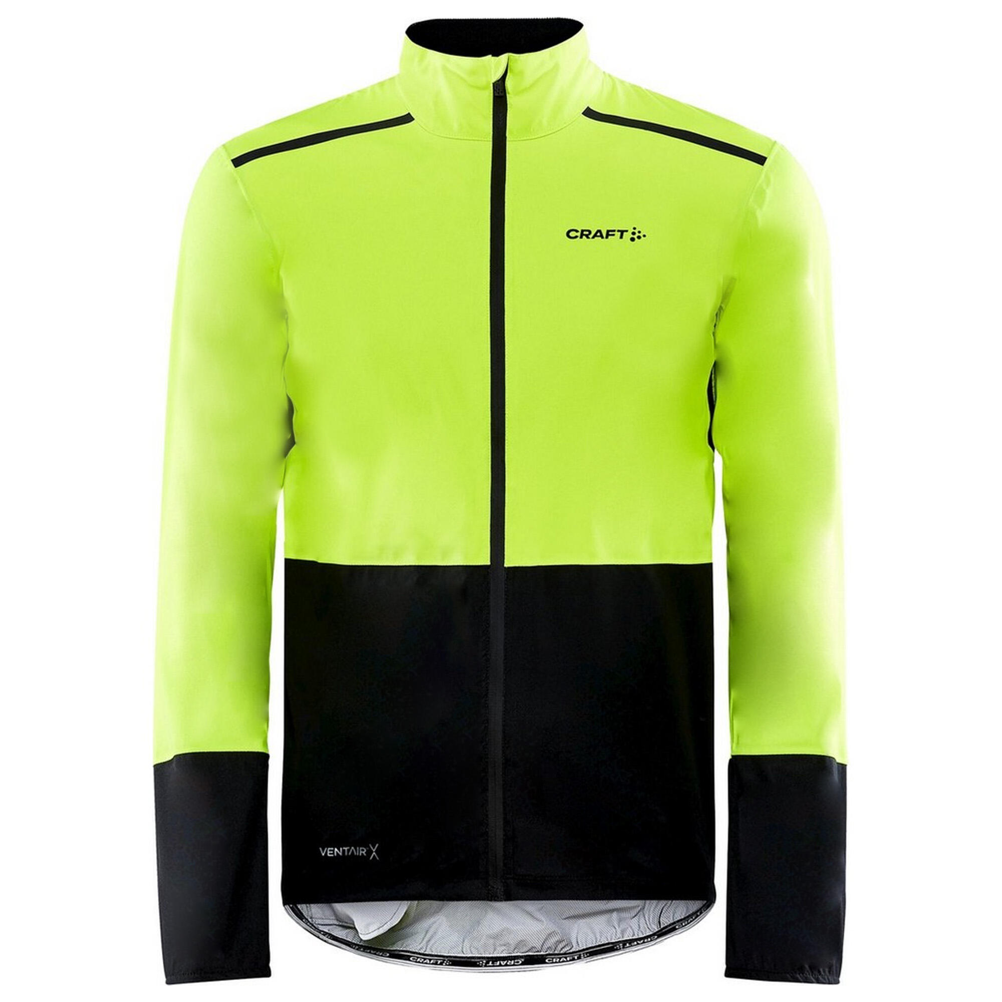 Mens ADV Endur Cycling Jacket (Flumino/Black) 1/4