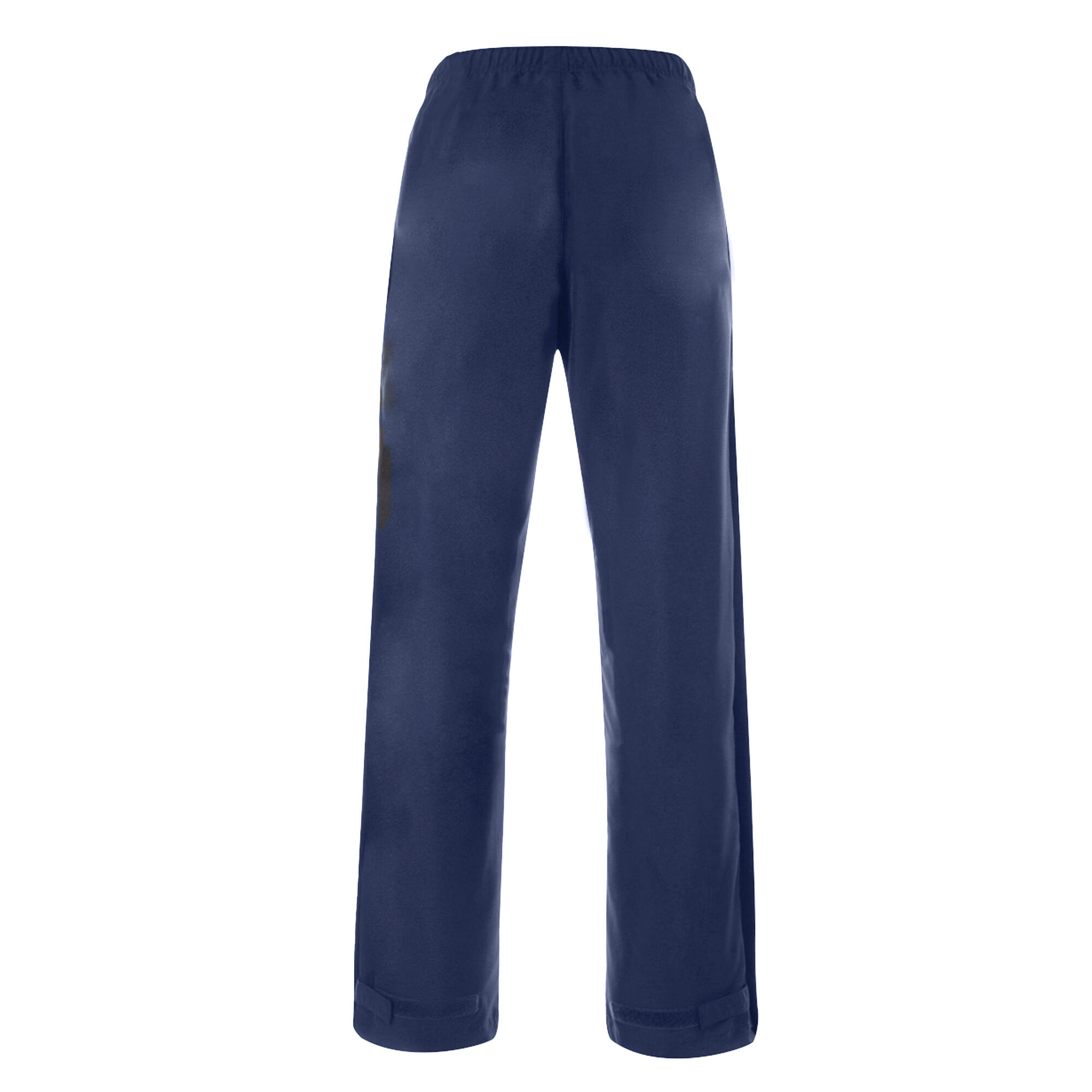 Childrens/Kids Stadium Open Hem Jogging Bottoms (Navy/White) 2/3