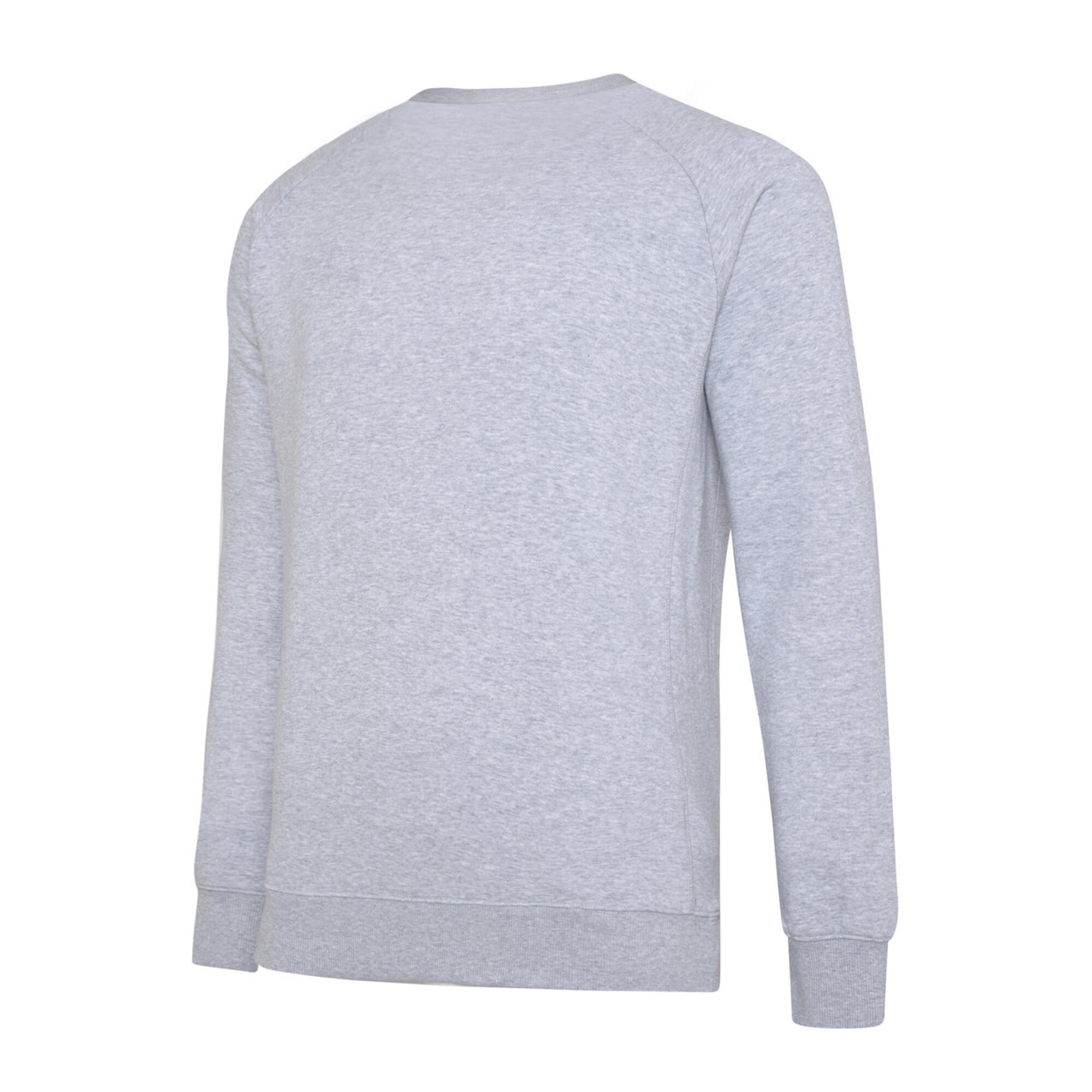 Childrens/Kids Club Leisure Sweatshirt (Grey Marl/White) 2/3