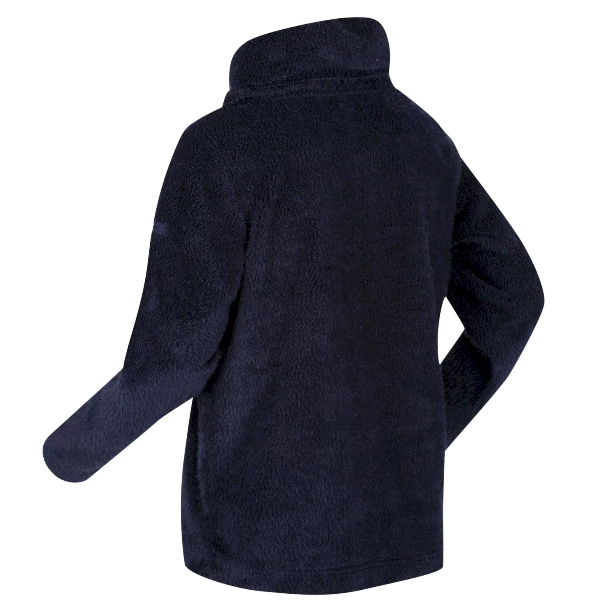 Womens/Ladies Hedda Cowl Neck Fleece Top (Navy) 4/5