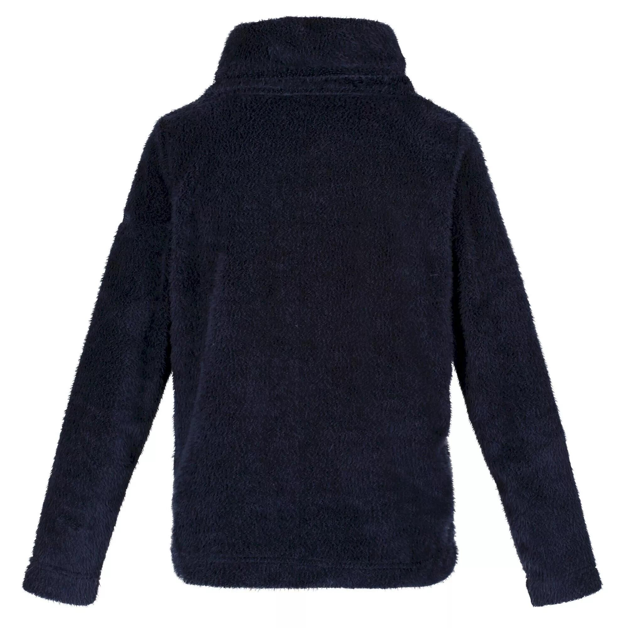 Womens/Ladies Hedda Cowl Neck Fleece Top (Navy) 2/5