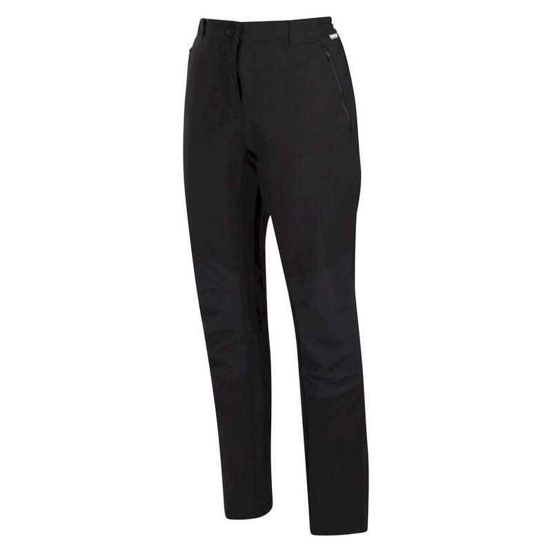 Womens/Ladies Questra IV Stretch Hiking Trousers (Black) REGATTA ...