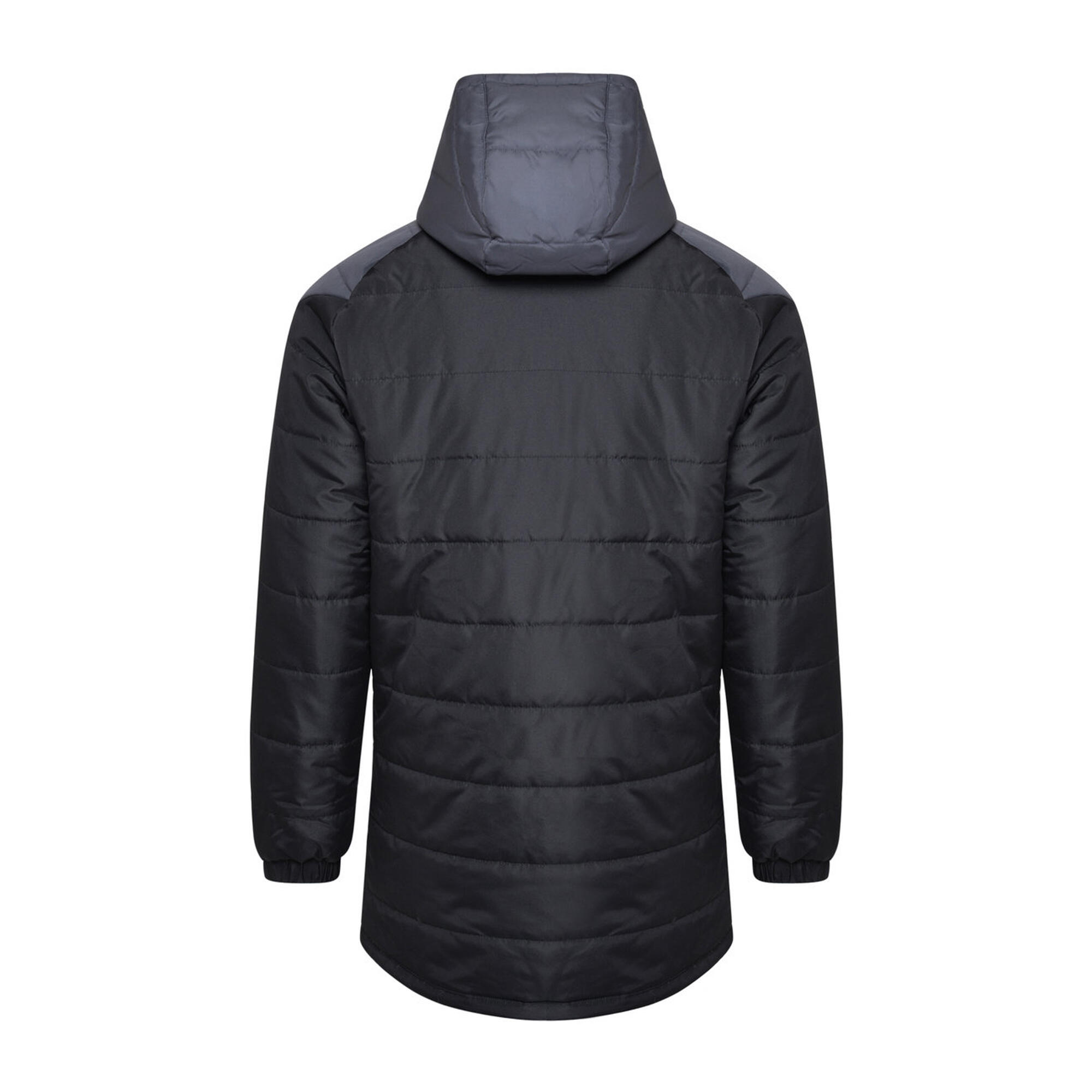 Children's quilted jacket (Black / Carbon)