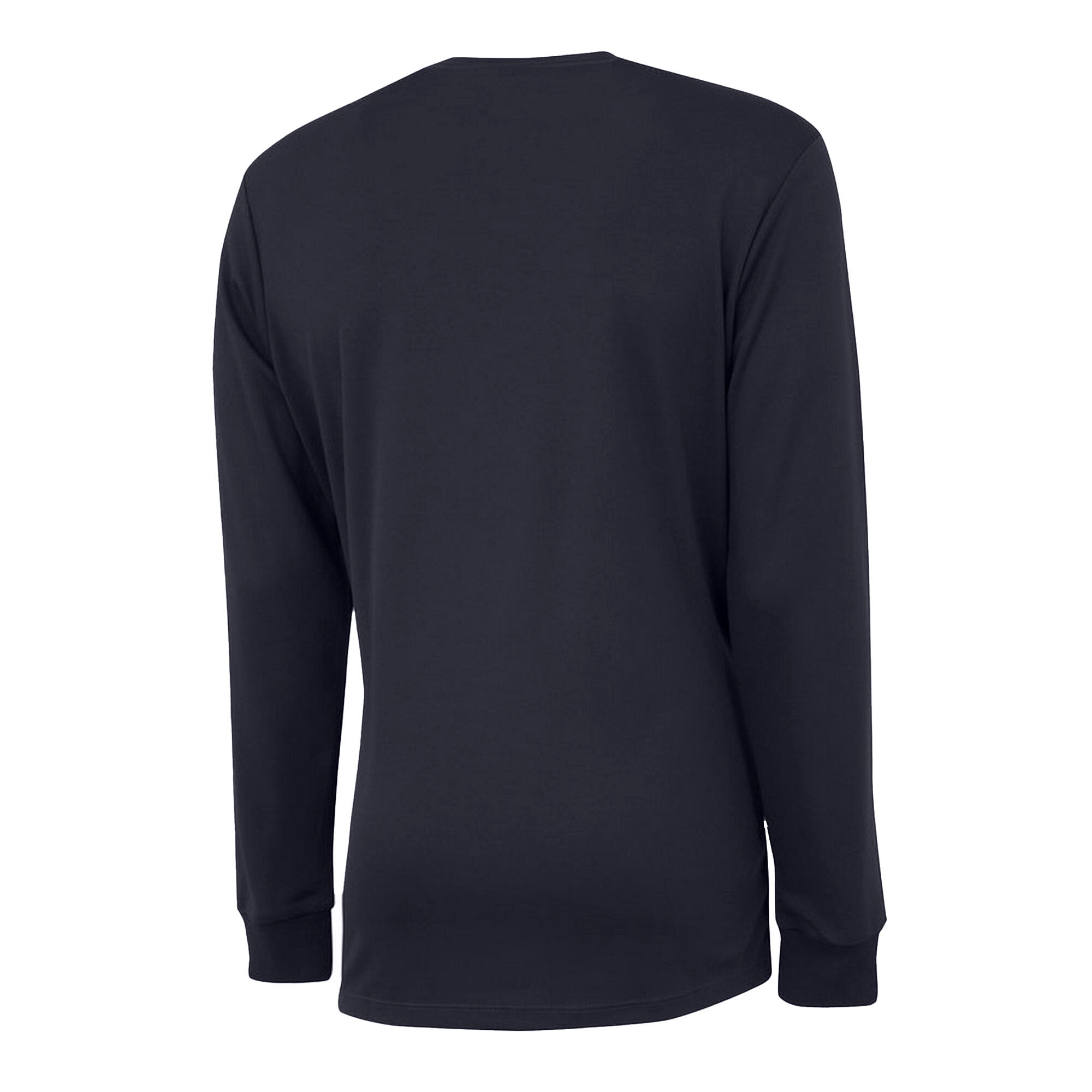 Mens Club LongSleeved Jersey (Carbon/White) 2/3