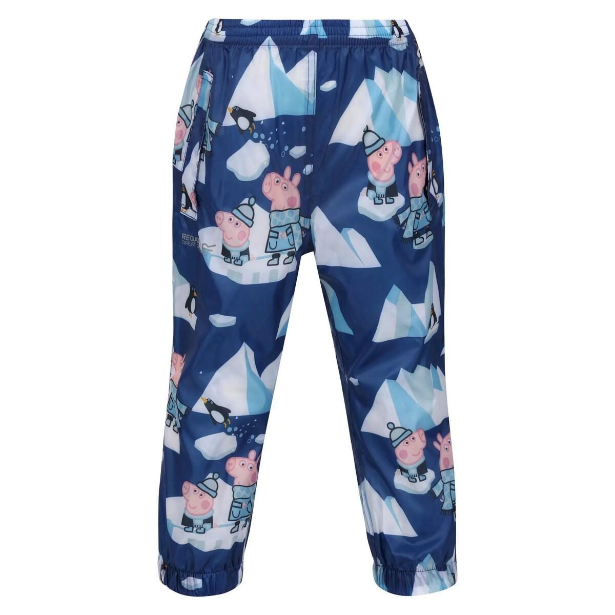 Pantaloni impermeabili per bambini (blu)