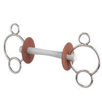 Mors 3 anneaux pour cheval avec canon fine Beris