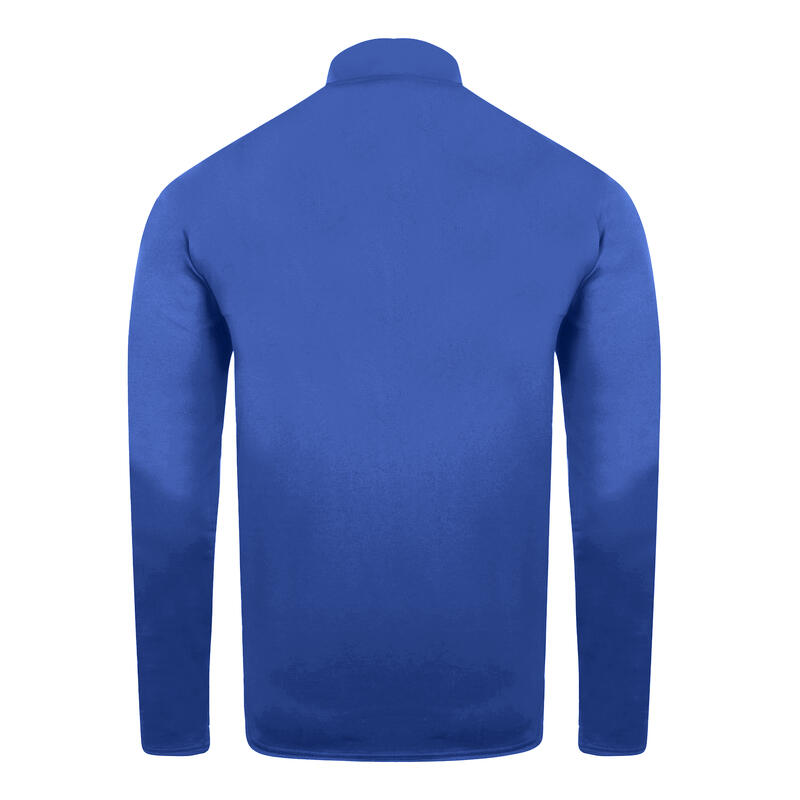 "Club Essential" Sweatshirt mit halbem Reißverschluss für Damen Königsblau