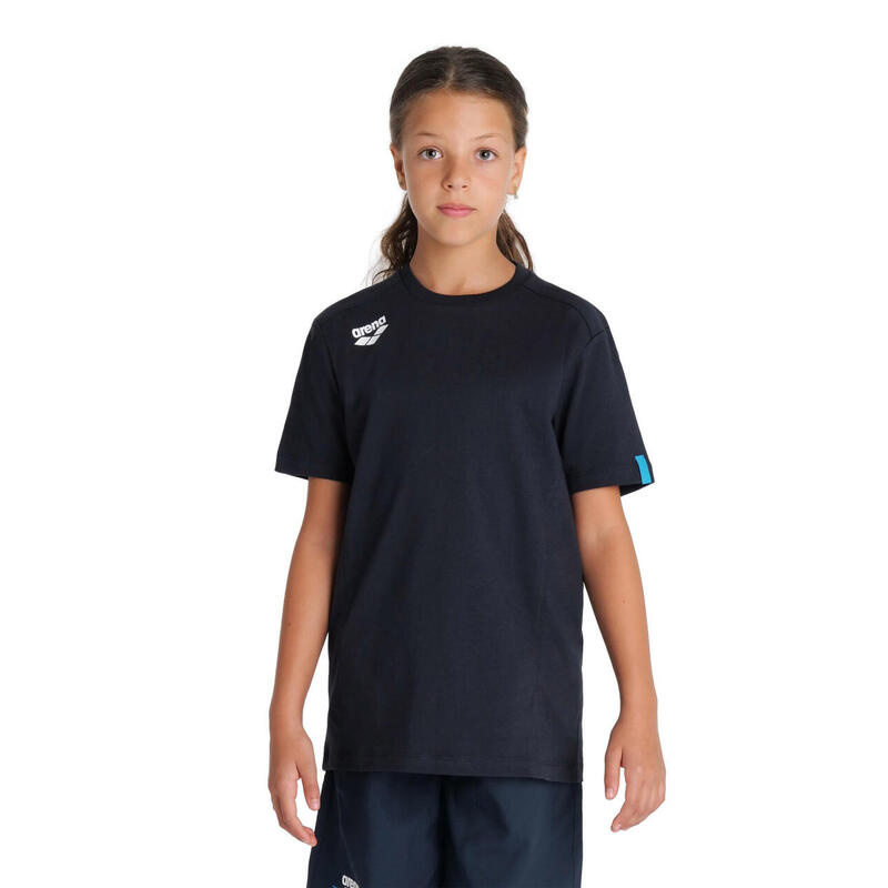 Koszulka na basen dla dzieci Arena Junior Team T-Shirt Panel