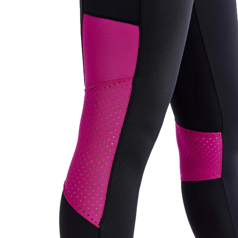 "ADV Essence 2" Leggings für Damen Schwarz/Roxo-Farbe