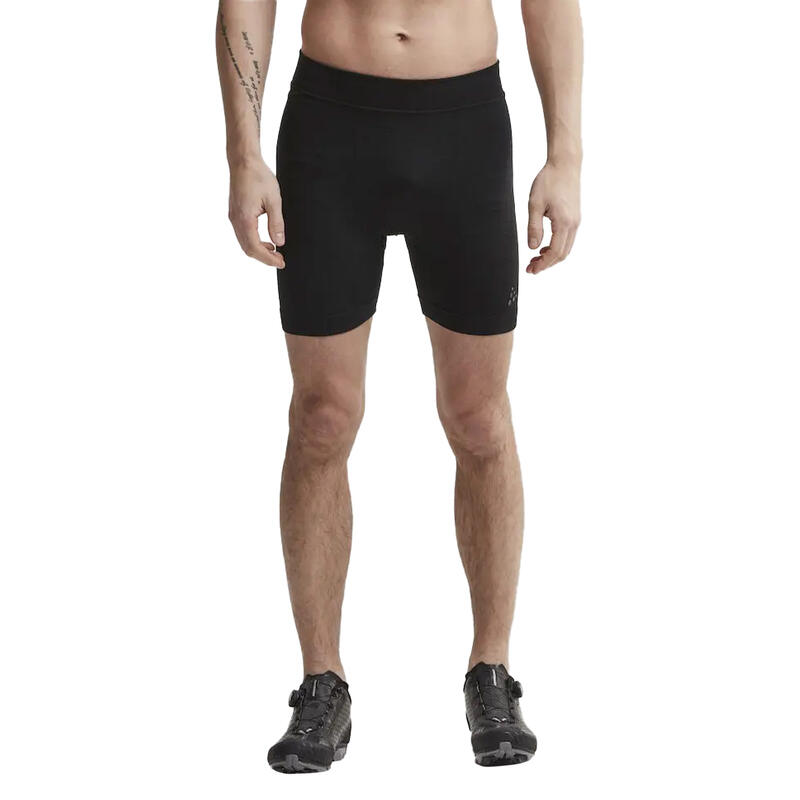 Boxershorts für Radfahren Herren Schwarz