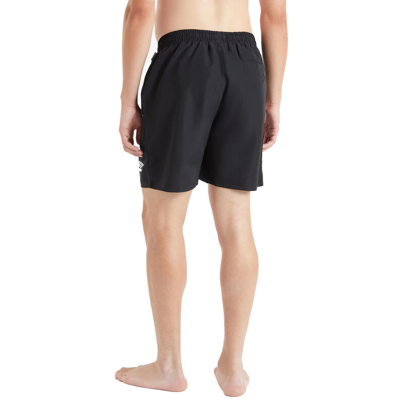 Badeshorts für Herren Schwarz