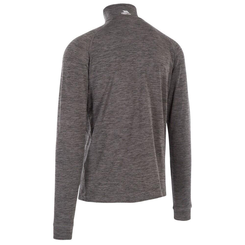 HAROLD Men's Fleece Top (Black Chiné)