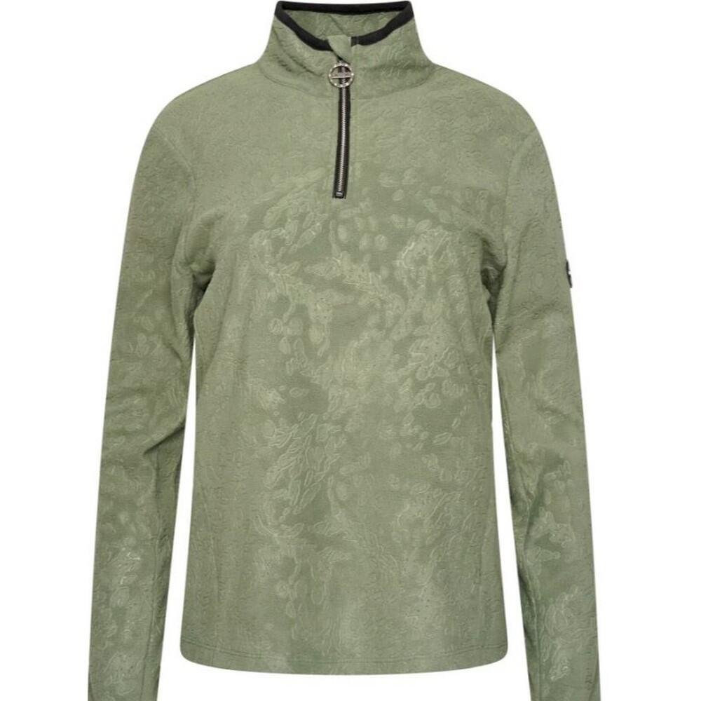 DARE 2B Womens/Ladies Half Zip LongSleeved Fleece Top (Duck Green)