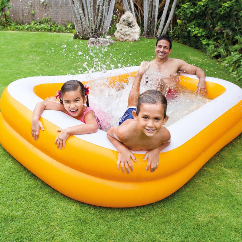 Intex opblaasbaar zwembad 'Family Pool Mandarin'