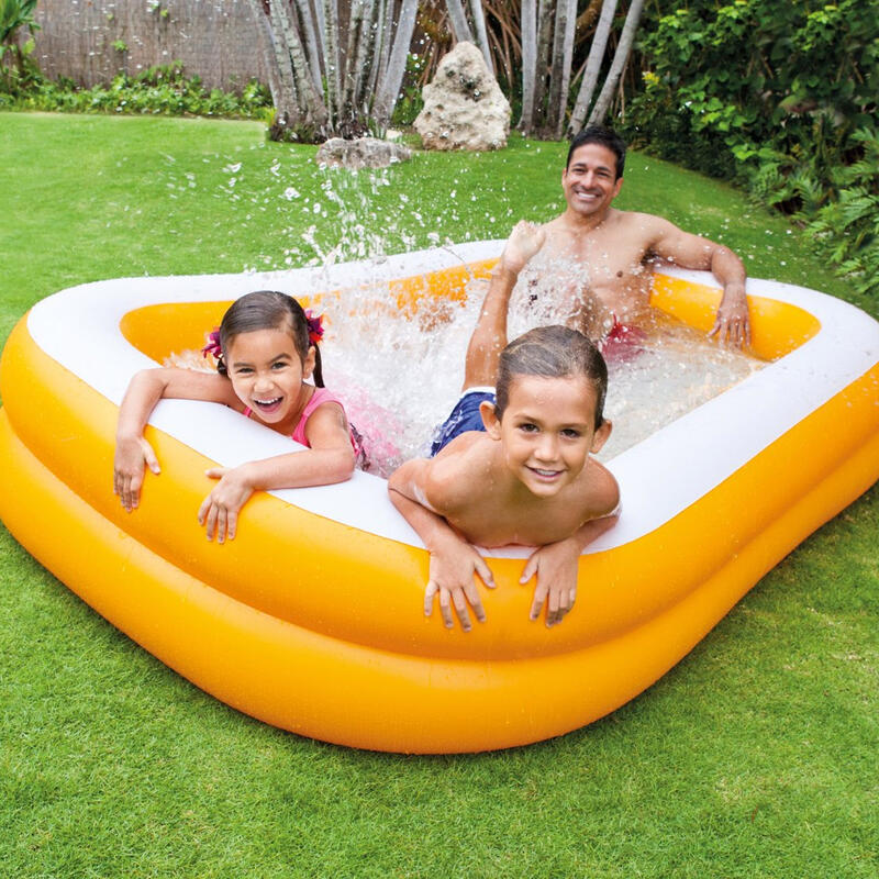 Piscina desmontable hinchable familiar Intex 229x152x48 cm