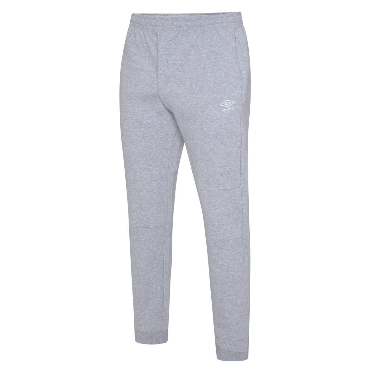 Men's CLUB LEISURE Joggers (Heather Grey / White)