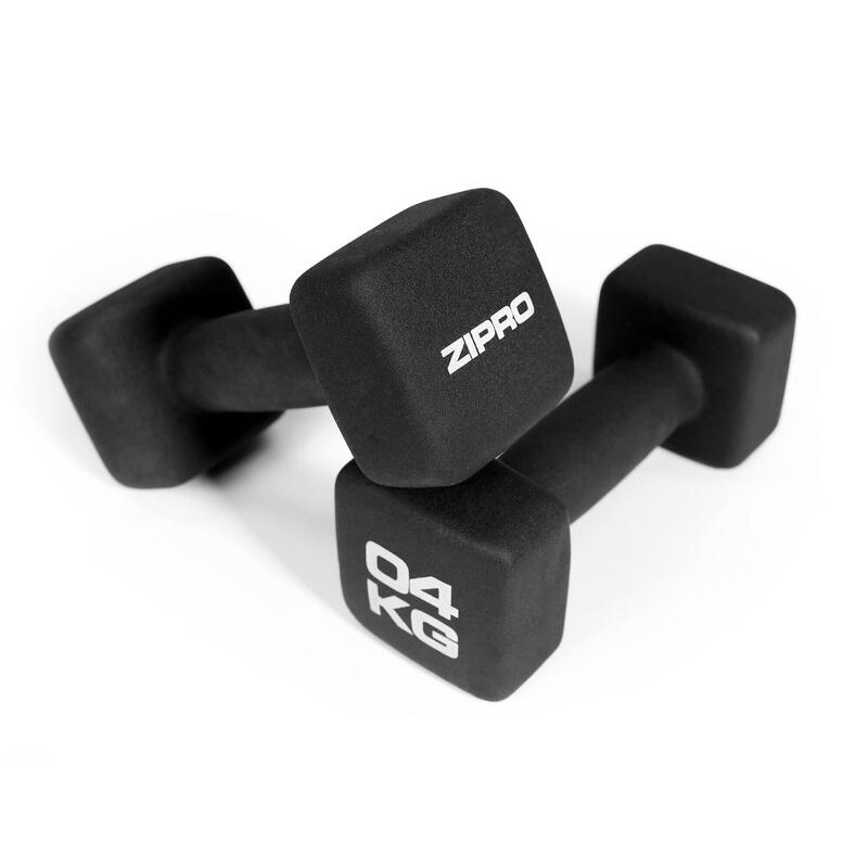 Mancuernas de fitness de neopreno Zipro