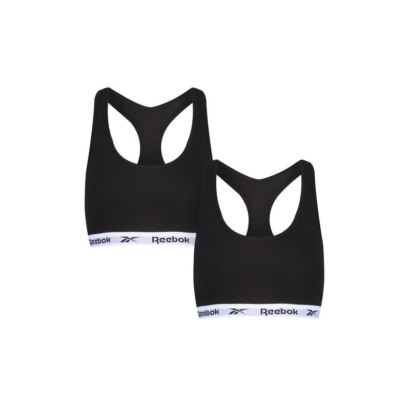 Biustonosz sportowy Reebok Frankie Crop top 2 sztuki