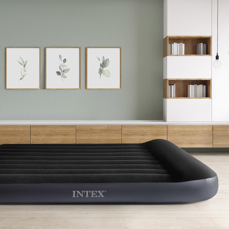 Intex 64143 - Materasso Pillow Rest Classic Matrimoniale, 152x203x25 cm