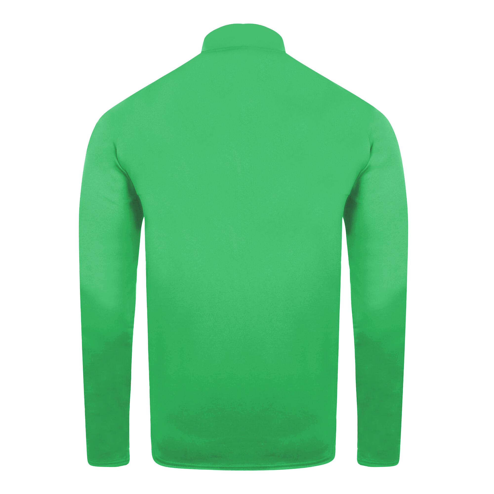 Childrens/Kids Club Essential Half Zip Sweatshirt (Emerald) 2/3