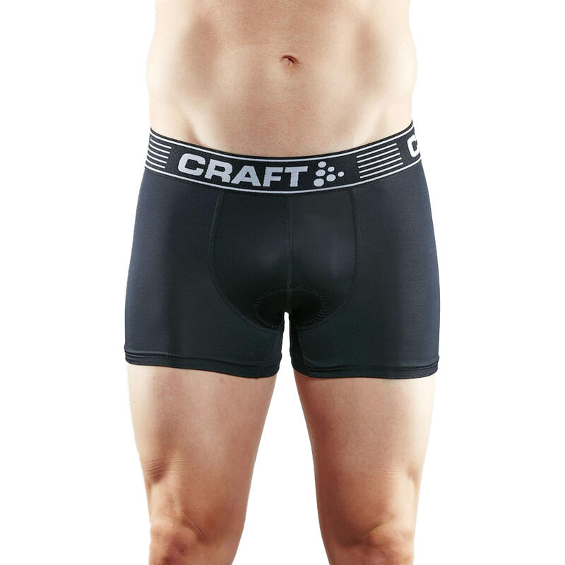 Boxer de cyclisme GREATNESS Homme (Noir / Blanc)