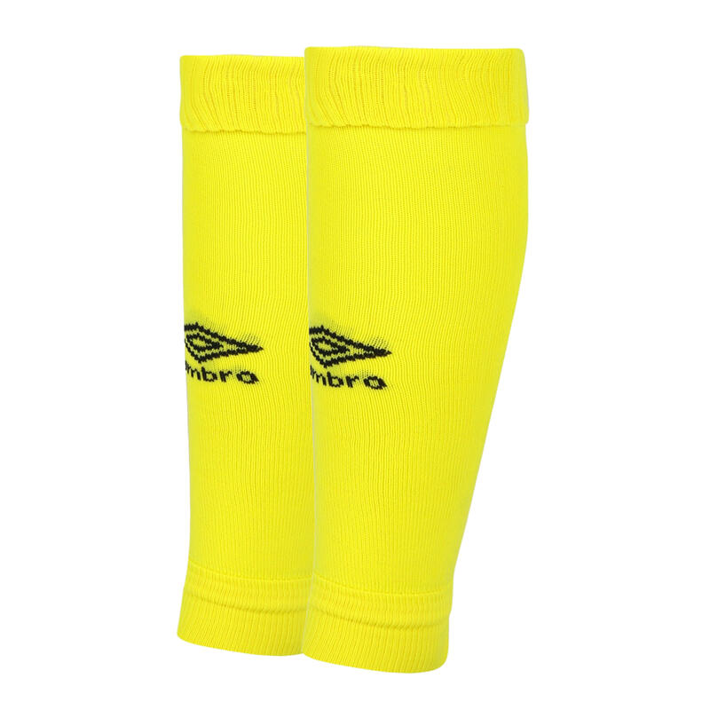 Manchons de jambe Garçon (Jaune fluo / Carbone)