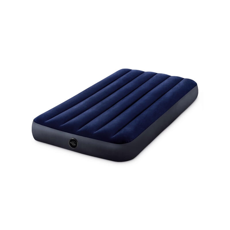 Matelas gonflable - Intex Classic Downy -1 personne - 99x191x25 cm (BxLxH)